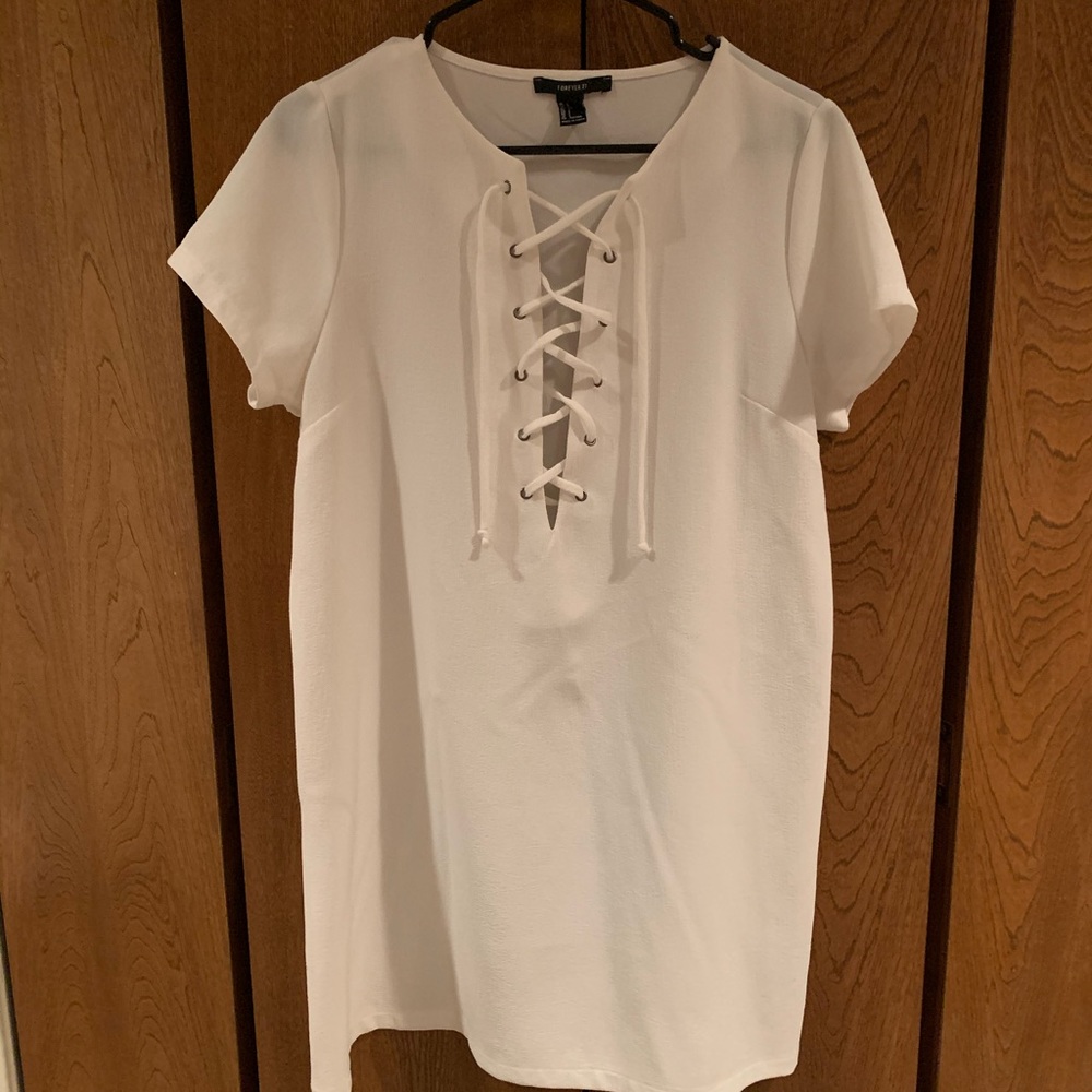 Forever 21 Women’s White Dress Size Large